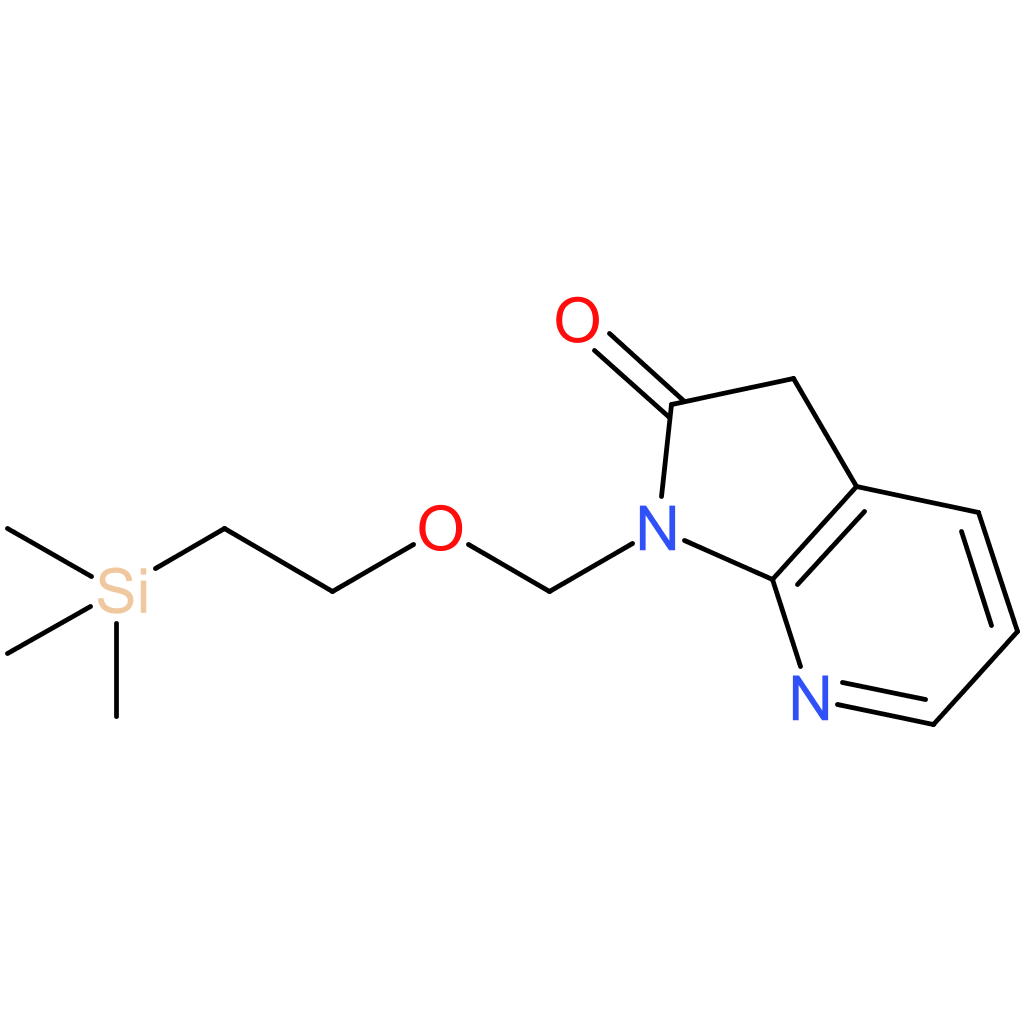 1-{[2-(trimethylsilyl)ethoxy]methyl}-1H,2H,3H-pyrrolo[2,3-b]pyridin-2-one