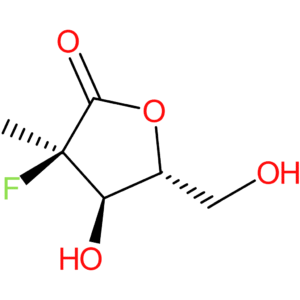 (3R,4R,5R)-3-fluoro-4-hydroxy-5-(hydroxymethyl)-3-methyloxolan-2-one