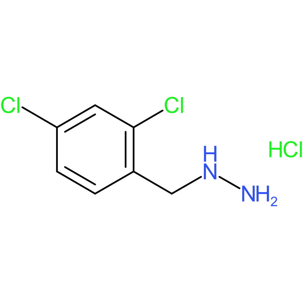 [(2,4-dichlorophenyl)methyl]hydrazine hydrochloride