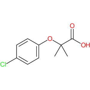 2-(4-Chlorophenoxy)-2-methylpropionic acid