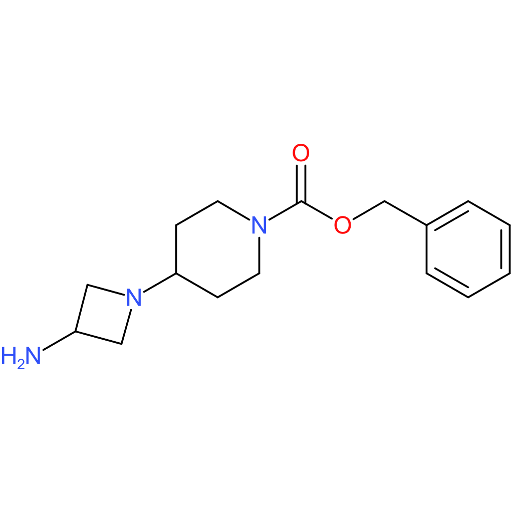 benzyl 4-(3-aminoazetidin-1-yl)piperidine-1-carboxylate