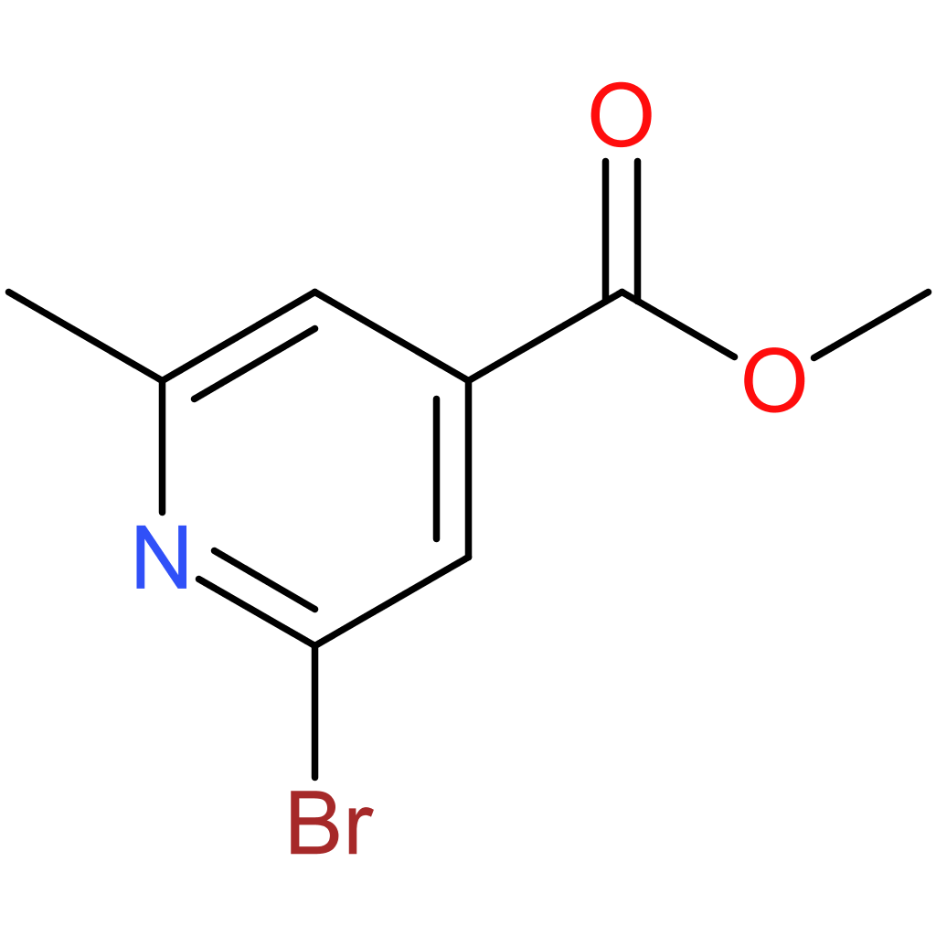 methyl 2-bromo-6-methylpyridine-4-carboxylate