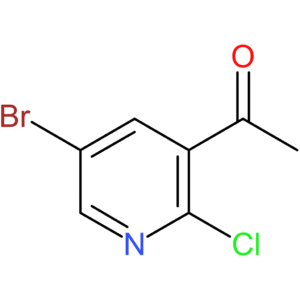 1-(5-bromo-2-chloropyridin-3-yl)ethan-1-one