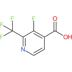 3-fluoro-2-(trifluoromethyl)pyridine-4-carboxylic acid