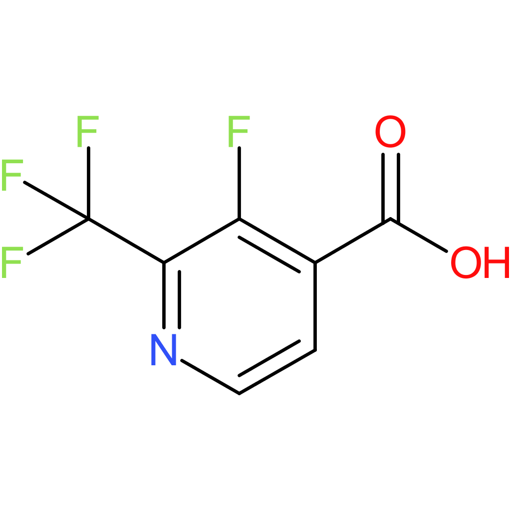 3-fluoro-2-(trifluoromethyl)pyridine-4-carboxylic acid