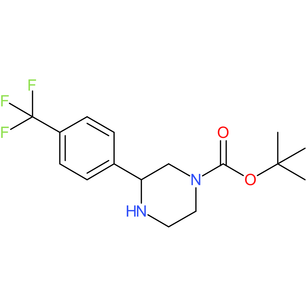 tert-butyl 3-[4-(trifluoromethyl)phenyl]piperazine-1-carboxylate