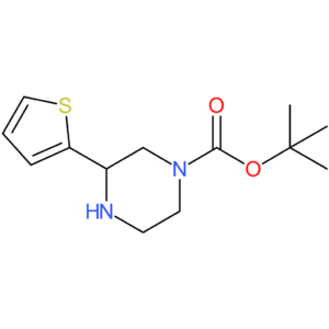 1-?piperazinecarboxylic acid, 3-?(2-?thienyl)?-?, 1,?1-?dimethylethyl ester
