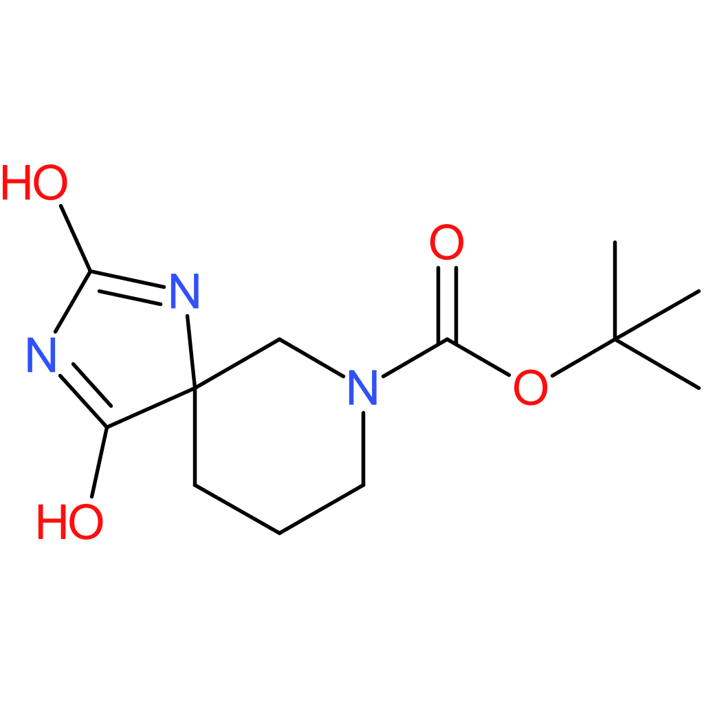 tert-?butyl 2,?4-?dioxo-?1,?3,?7-?triazaspiro[4.5]?decane-?7-?carboxylate