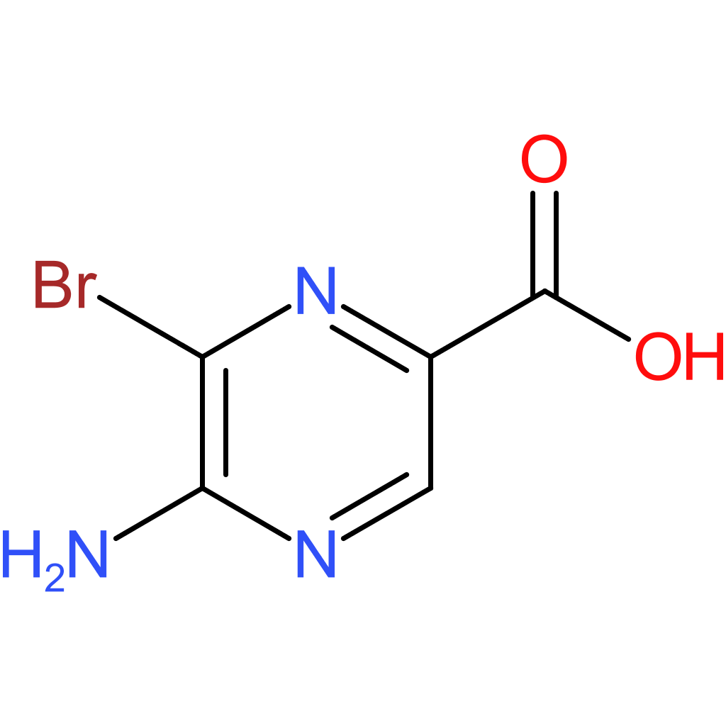 5-amino-6-bromopyrazine-2-carboxylic acid