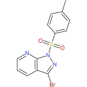 3-bromo-1-(4-methylbenzenesulfonyl)-1H-pyrazolo[3,4-b]pyridine