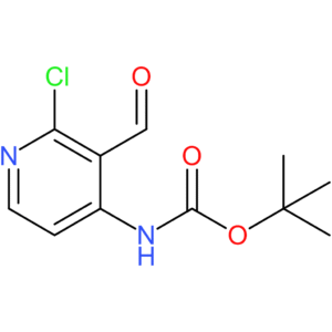 tert-butyl N-(2-chloro-3-formylpyridin-4-yl)carbamate