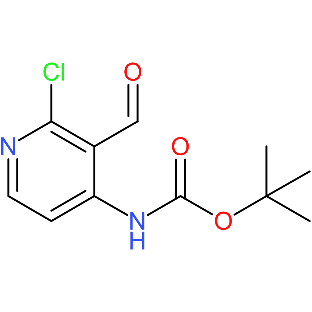 tert-butyl N-(2-chloro-3-formylpyridin-4-yl)carbamate