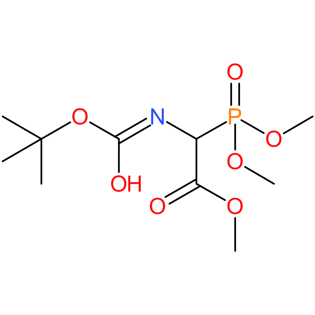 methyl 2-{[(tert-butoxy)carbonyl]amino}-2-(dimethoxyphosphoryl)acetate