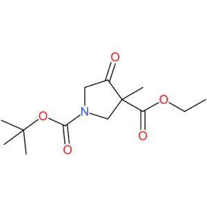 1-tert-butyl 3-ethyl 3-methyl-4-oxopyrrolidine-1,3-dicarboxylate