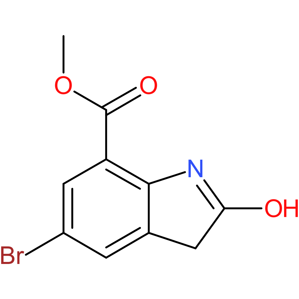 methyl 5?bromo?2?oxo?2,3?dihydro?1h?indole?7?carboxylate
