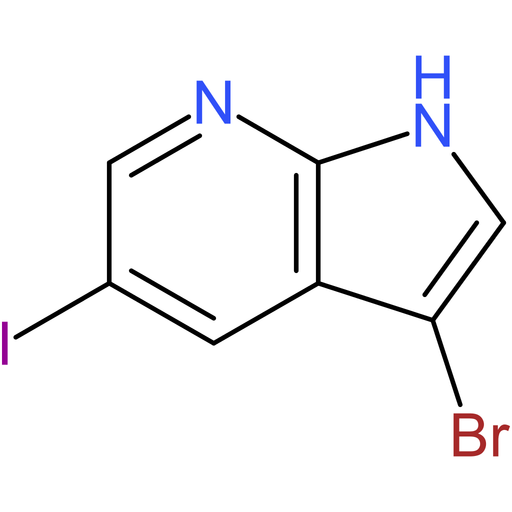 3-bromo-5-iodo-1H-pyrrolo[2,3-b]pyridine