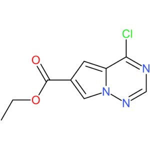 ethyl 4-chloropyrrolo[2,1-f][1,2,4]triazine-6-carboxylate