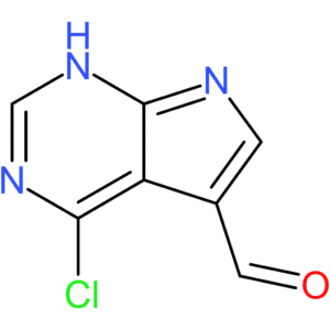 4-chloro-7H-pyrrolo[2,3-d]pyrimidine-5-carbaldehyde