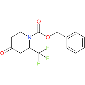 benzyl 4-oxo-2-(trifluoromethyl)piperidine-1-carboxylate