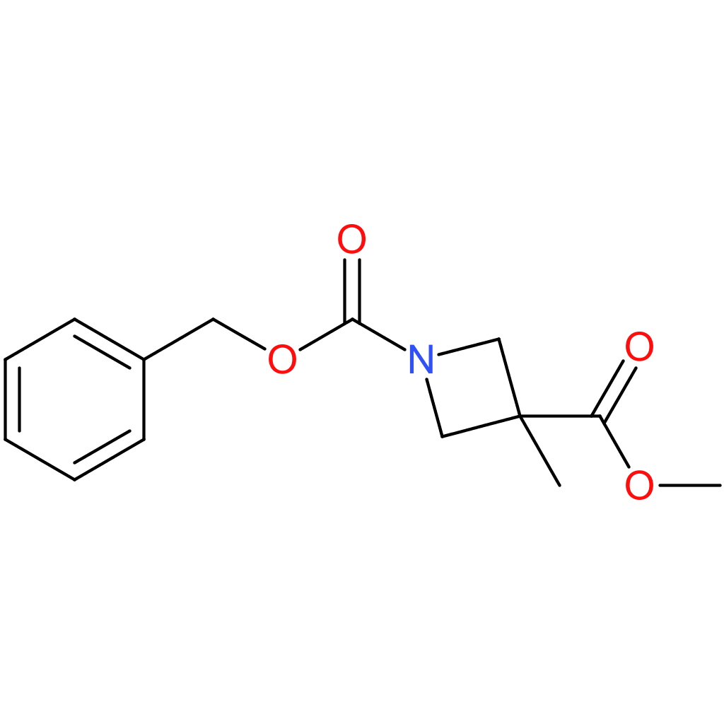 1-benzyl 3-methyl 3-methylazetidine-1,3-dicarboxylate