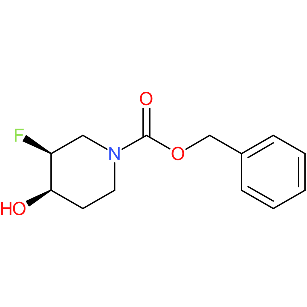 cis-1-cbz-3-fluoro-4-hydroxypiperidine