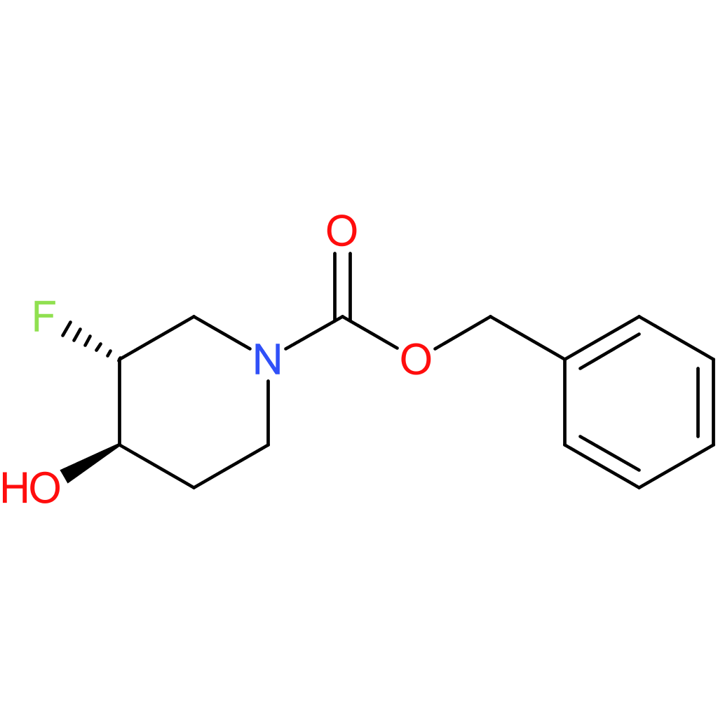 trans-1-cbz-3-fluoro-4-hydroxypiperidine