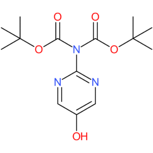 tert-butyl N-[(tert-butoxy)carbonyl]-N-(5-hydroxypyrimidin-2-yl)carbamate