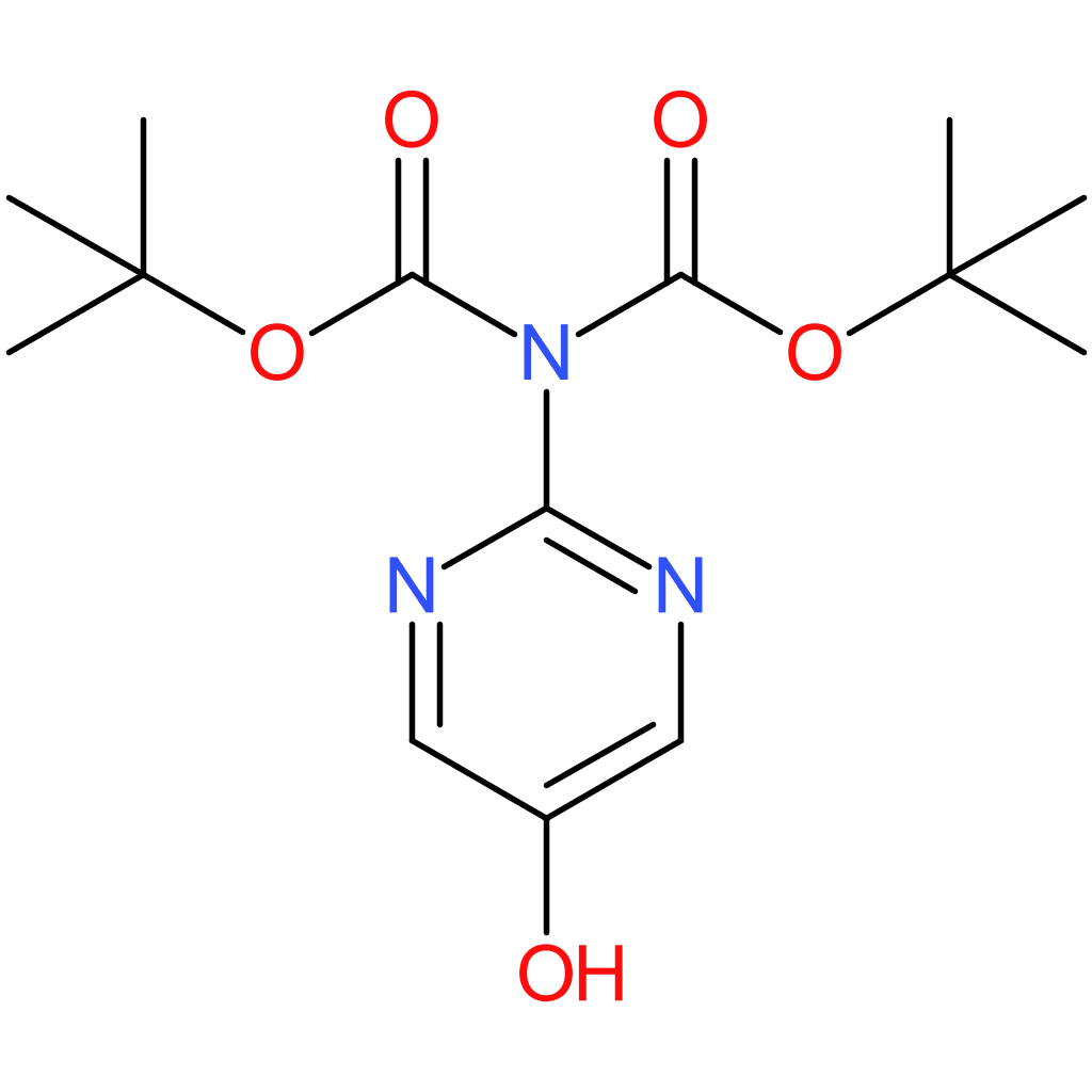 tert-butyl N-[(tert-butoxy)carbonyl]-N-(5-hydroxypyrimidin-2-yl)carbamate