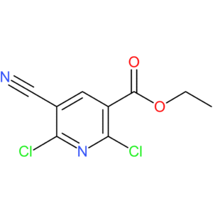 ethyl 2,6-dichloro-5-cyanopyridine-3-carboxylate