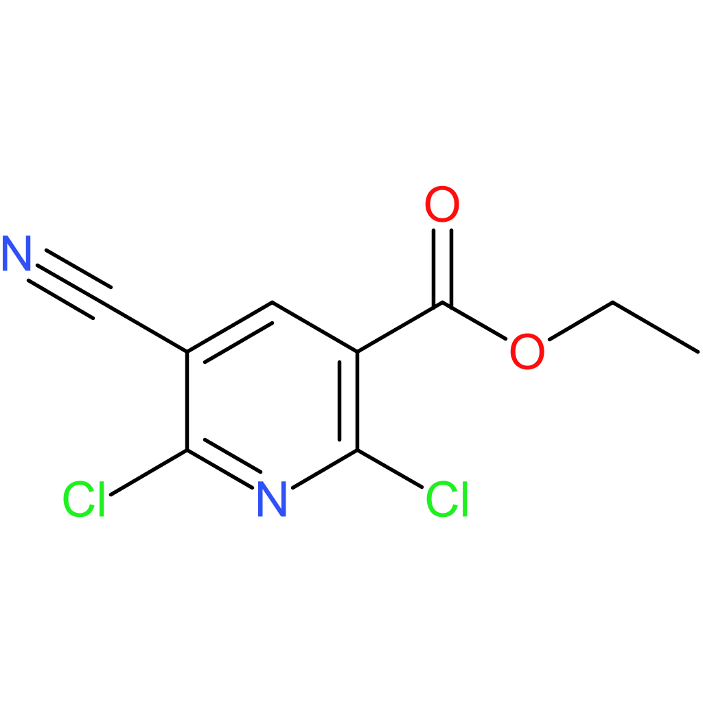 ethyl 2,6-dichloro-5-cyanopyridine-3-carboxylate