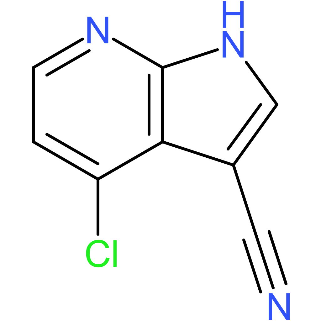 4-chloro-1H-pyrrolo[2,3-b]pyridine-3-carbonitrile