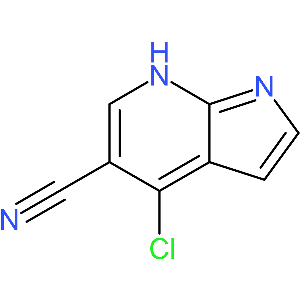 4-chloro-1H-pyrrolo[2,3-b]pyridine-5-carbonitrile