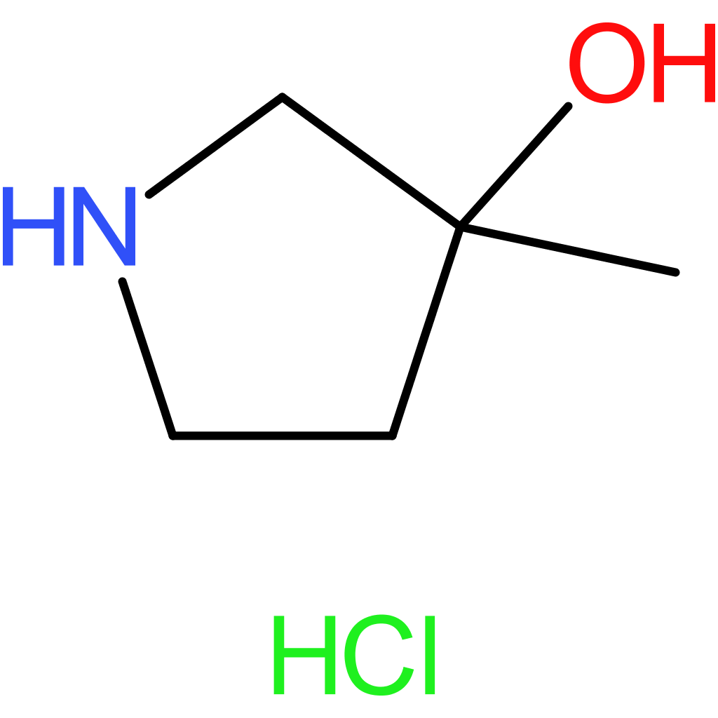 3-methylpyrrolidin-3-ol hydrochloride