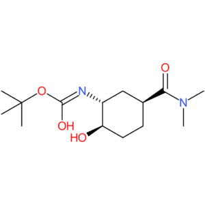 tert-butyl N-[(1R,2R,5S)-5-(dimethylcarbamoyl)-2-hydroxycyclohexyl]carbamate