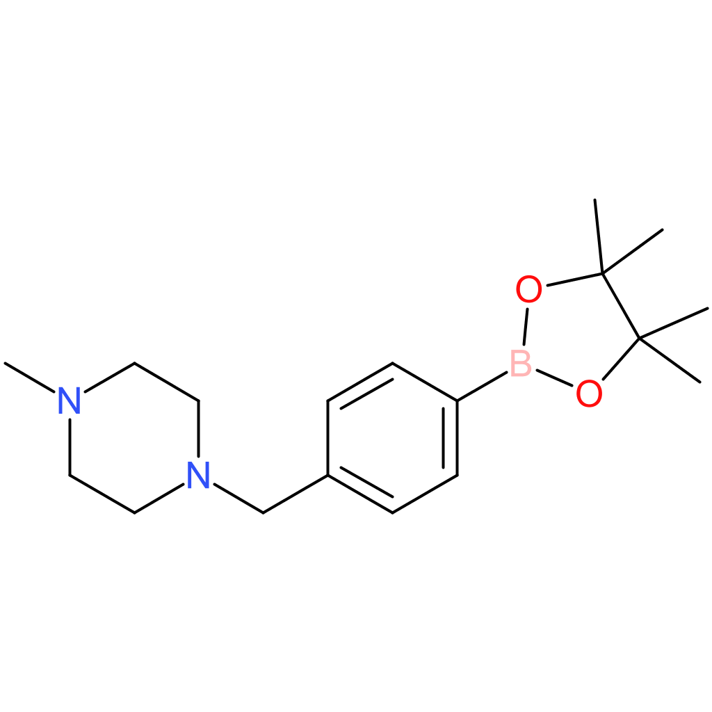 1-methyl-4-{[4-(tetramethyl-1,3,2-dioxaborolan-2-yl)phenyl]methyl}piperazine