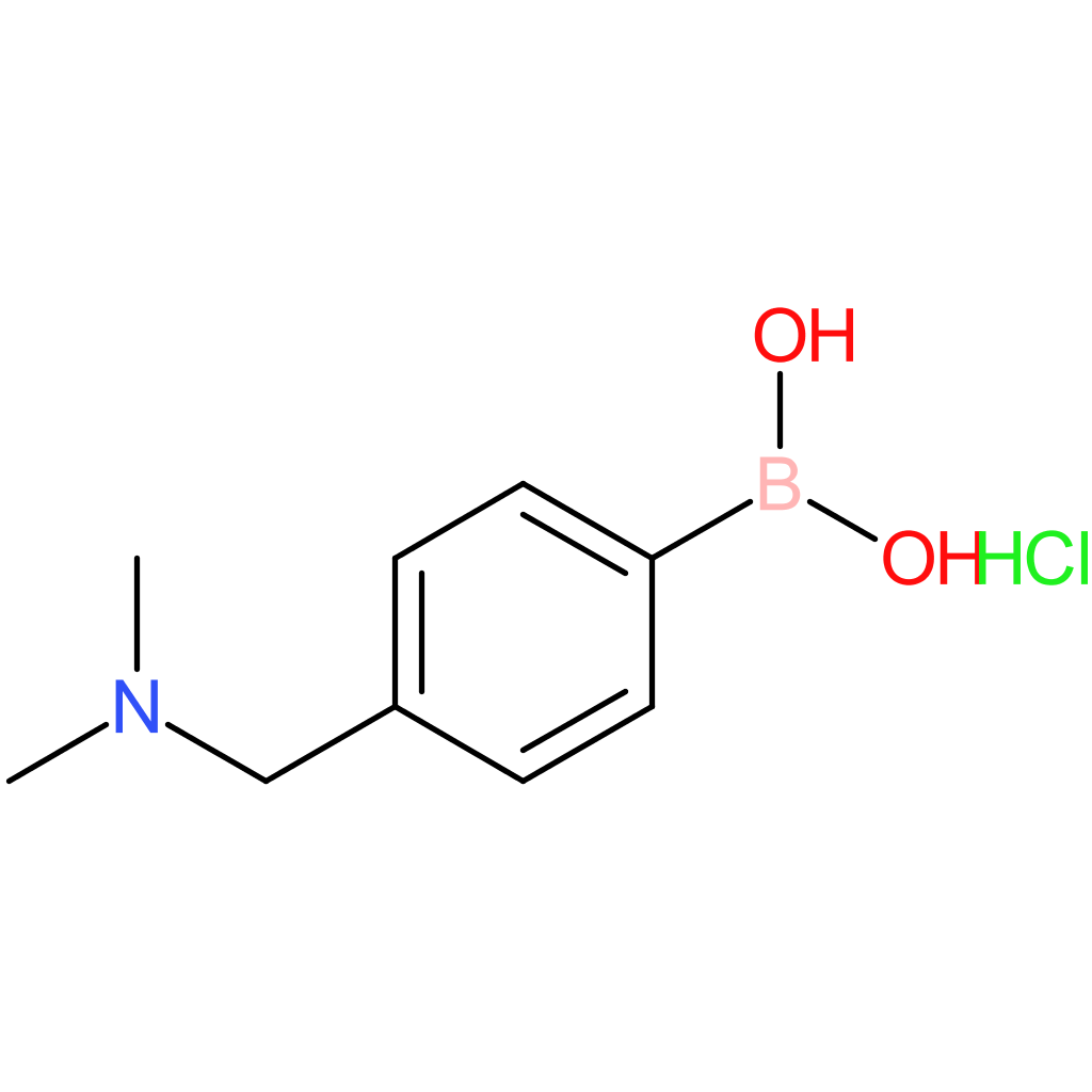 {4-[(dimethylamino)methyl]phenyl}boronic acid hydrochloride