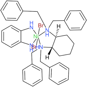 (3as,3as,7as)-1,1,3,3-tetrabenzyl-2,2-dibromo-3a,3a,4,4,5,5,6,6,7,7,7a,7a-dodecahydro-2,2-spirobi[cyclohexa[d]1,3-diaza-2-nickelacyclopentane]