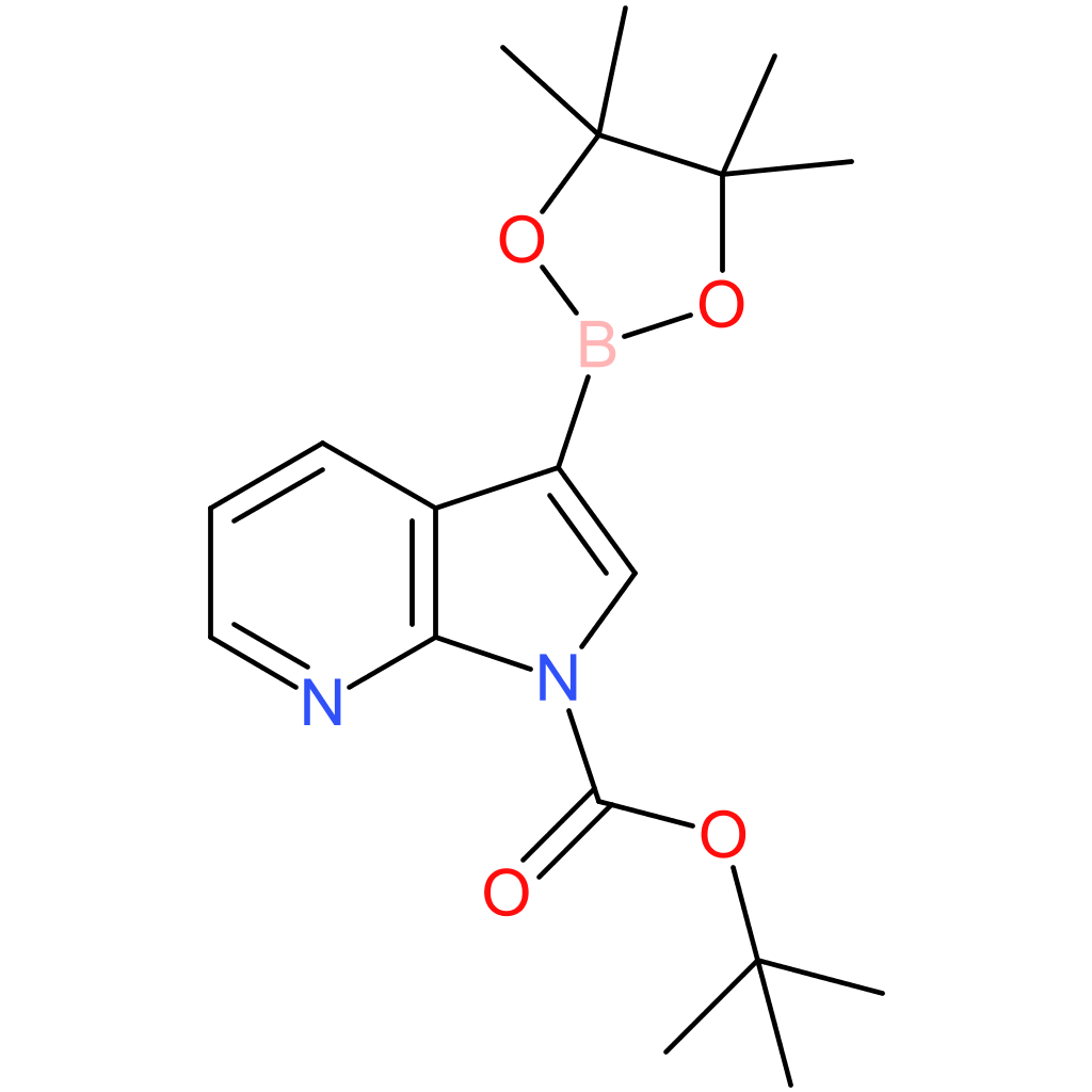 tert-butyl 3-(tetramethyl-1,3,2-dioxaborolan-2-yl)-1H-pyrrolo[2,3-b]pyridine-1-carboxylate