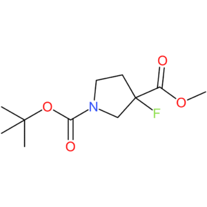 1-tert-butyl 3-methyl 3-fluoropyrrolidine-1,3-dicarboxylate