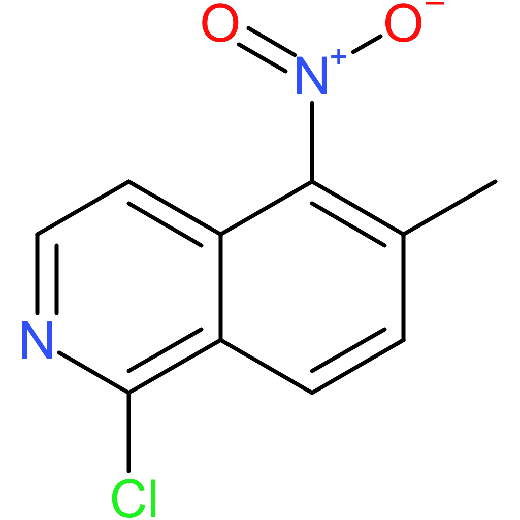 1-chloro-6-methyl-5-nitroisoquinoline