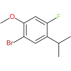 1-bromo-4-fluoro-2-methoxy-5-(propan-2-yl)benzene
