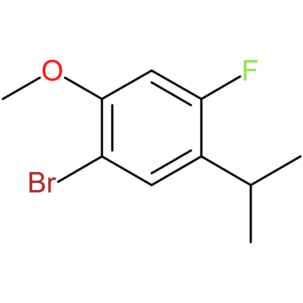 1-bromo-4-fluoro-2-methoxy-5-(propan-2-yl)benzene