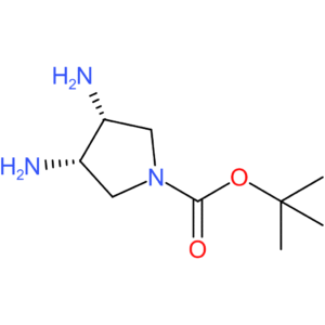 tert-butyl cis-3,4-diaminopyrrolidine-1-carboxylate