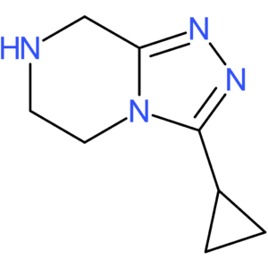 3-cyclopropyl-5H,6H,7H,8H-[1,2,4]triazolo[4,3-a]pyrazine