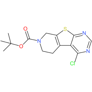 tert-butyl 3-chloro-8-thia-4,6,11-triazatricyclo[7.4.0.0?,?]trideca-1(9),2(7),3,5-tetraene-11-carboxylate