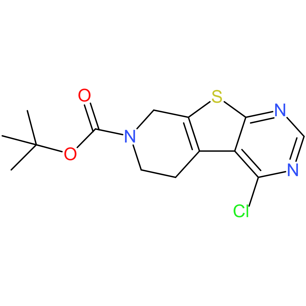 tert-butyl 3-chloro-8-thia-4,6,11-triazatricyclo[7.4.0.0?,?]trideca-1(9),2(7),3,5-tetraene-11-carboxylate