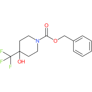 benzyl 4-hydroxy-4-(trifluoromethyl)piperidine-1-carboxylate