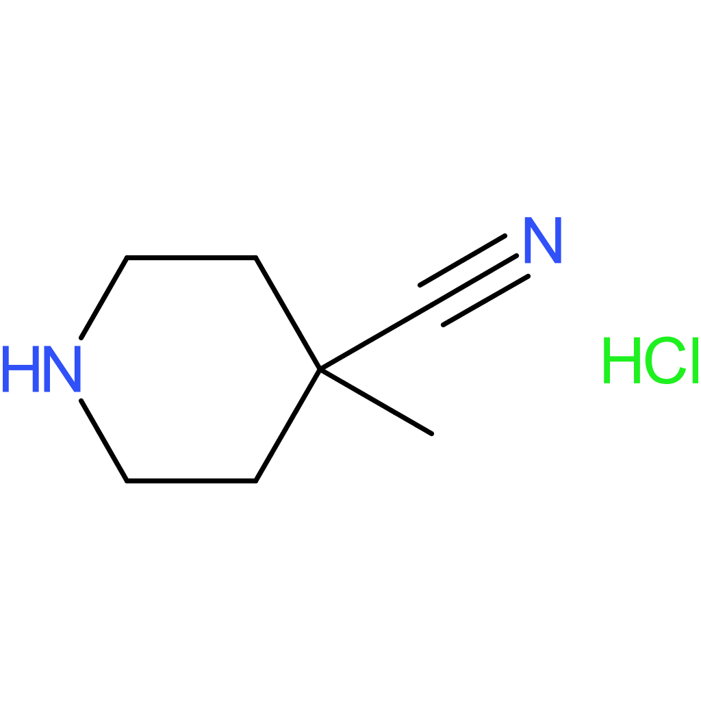 4-?piperidinecarbonitri?le, 4-?methyl-?, hydrochloride (1:1)