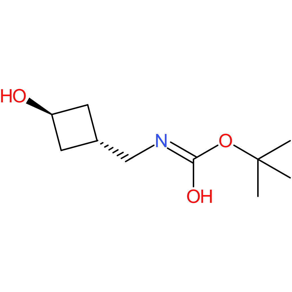 trans-3-(boc-aminomethyl)cyclobutanol