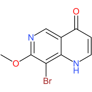 8-bromo-7-methoxy-1,4-dihydro-1,6-naphthyridin-4-one